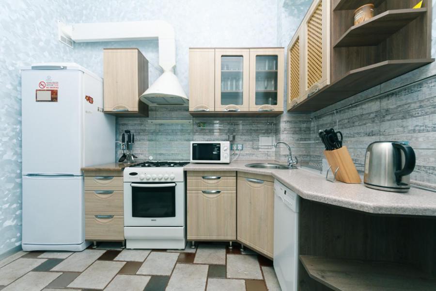 Stylish two-level flat 2 min from Khreschatyk Kiew Exterior foto